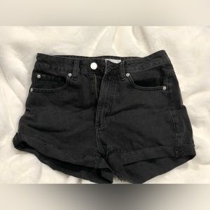 Garage high waisted shorts